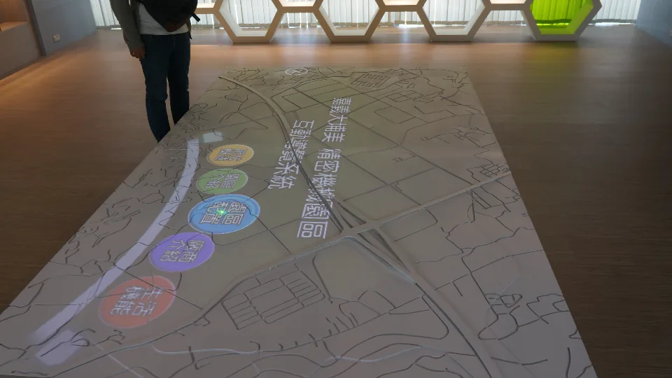 Chiayi Dapumei Projection Guide System project image 2